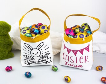 Personalised Easter Basket, Easter Bag, Easter Gifts for Kids,