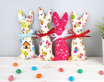 Stuffed Bunny, Rabbit Toys, Kids Easter Gift,  Baby Girl Gift, Gift for Niece,