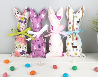 Stuffed Bunny, Easter Basket Stuffers, Kids Easter Gift, Daughter Gift,
