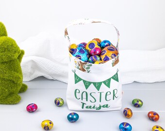 Personalised Easter Basket, Easter Bag, Easter Gifts, Kids Easter Gift,