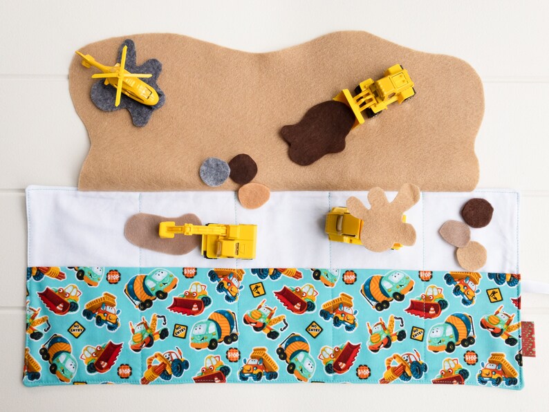 Car Playmat Toy Car Storage Travel Toys for Toddlers Etsy