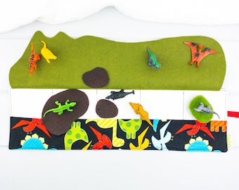 Dinosaur, Toys, Kids Playmat, Travel Toys, Birthday Gift, Gift for Kids,