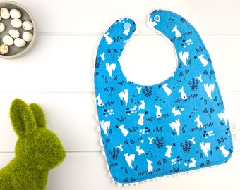 Easter Bib, Baby Bibs, Easter Basket Stuffers, Baby Boy Gift, Grandson Gifts,
