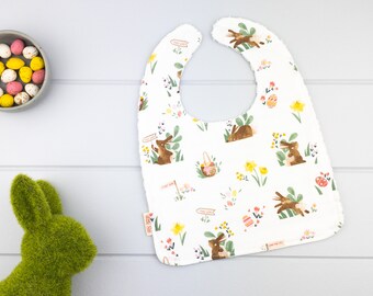 First Easter Bib, Baby Bibs, Easter Gifts, Baby Girl Gift, Daughter Gift,