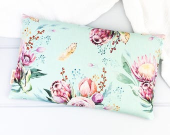 Floral Heat Pack: Microwavable Flaxseed Heating Pad