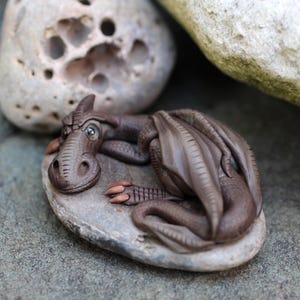 Dragon on a rock