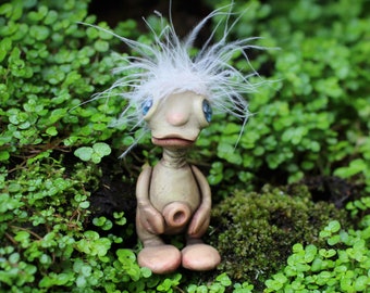 Forest creature critter pixie pet figurine art doll