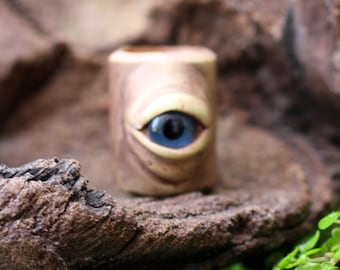 Perlina per dreadlock con occhiello 8-10 mm