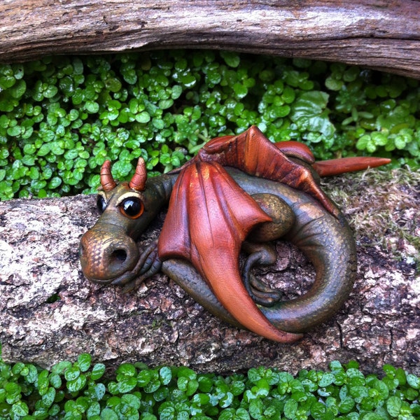 OOAK dragon sculpture