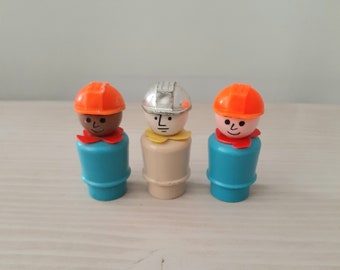 Fisher Price Construction Men - All different