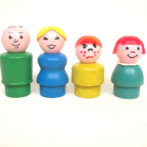 Vintage Fisher Price Family of Four