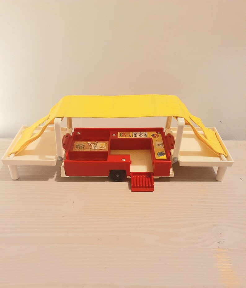 Vintage Fisher Price Pop up Camper Set Etsy