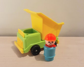 Fisher Price Green Dumptruck