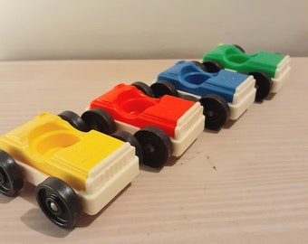 Vintage Fisher Price Garage Cars