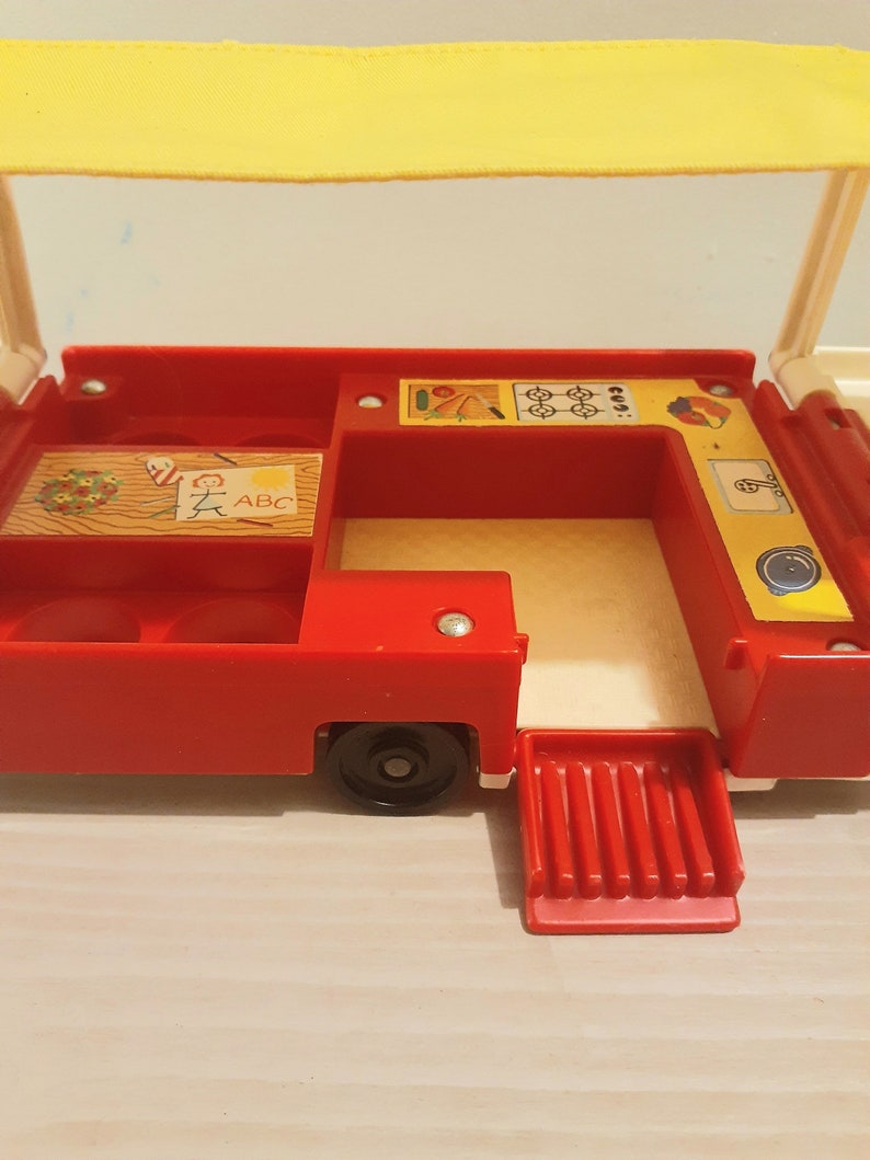 Vintage Fisher Price Pop up Camper Set Etsy