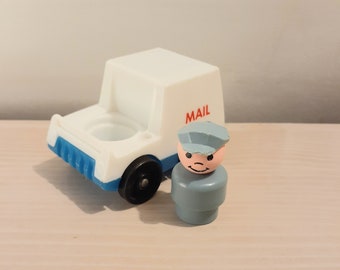 Fisher Price Mail Truck and Mailman