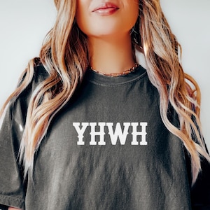 Comfort Colors® YHWH Shirt, Yahweh Exodus 3:15, Bible Verse Shirt, Hebrew name of God, Christian Shirt, Inspirational Clothing, YHWH Breathe
