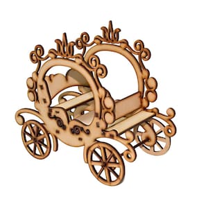 Laser Cut Cinderella Doll Carriage SVG File