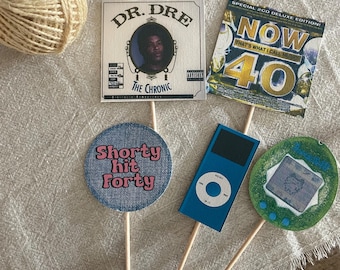 Y2K toppers - set of 12
