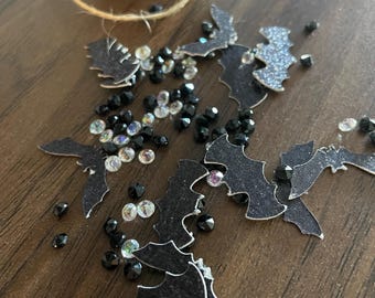 Glitter Confetti Bats