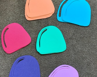 Gum drop die-cuts - set of 12