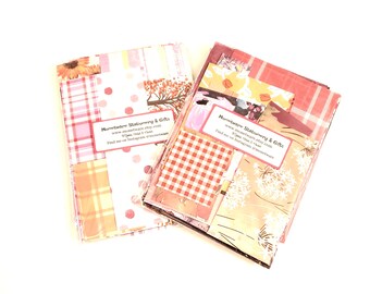 Scrap Paper Pack for Paper Crafting, Card Making, Scrapbooking, Junk Journals and More/Random Mix of Papers in Pink, Red, Orange and Purple