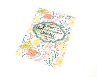 Pocket Journal/Scratchpad Notepad/Small Writing Tablet/Inspirational Journal/Small Notepad/Altered Journal