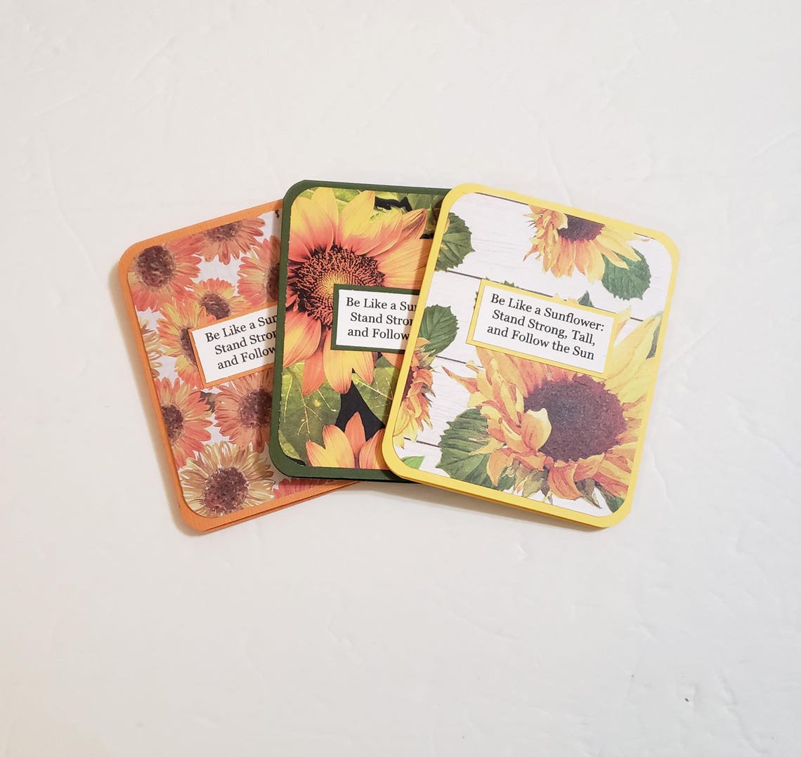 Tea Note Card Favor Set/tea Favors/tea Note Cards/tea Bag Envelope/tea ...