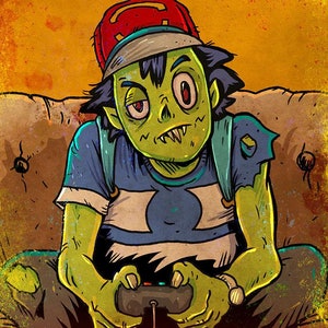Fearsome Weirdos Gaming Ghouls 24 Card Trading Cards Monsters Video Games