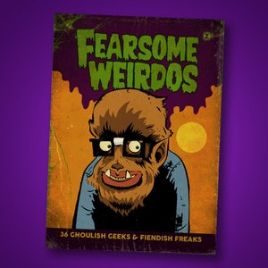 FEARSOME WEIRDOS by Robert Jimenez 36 Card Monster Trading Card Set