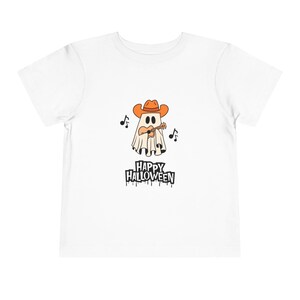Toddler Halloween T-Shirt, SpookyMusician Tee for Kids, Trick-or-Treat Costume Top, Soft Cotton