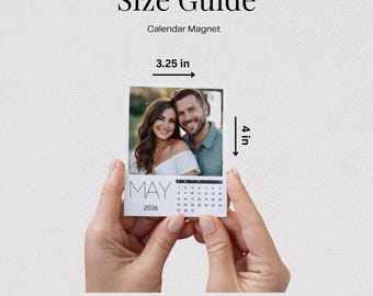 Regalo para mamá, imanes con fotos del calendario 2026 para el Día de la Madre, regalos para mamá