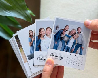 Imanes con foto personalizados, imanes para el calendario 2026, calendario mensual, imanes para nevera, regalo corporativo, imanes a presión, imanes con foto familiar, set de fotos