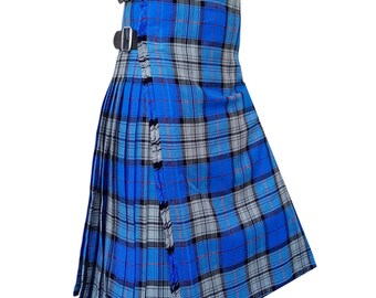Clan Fowler Antiker Tartan Kilt: Traditioneller schottischer Kilt