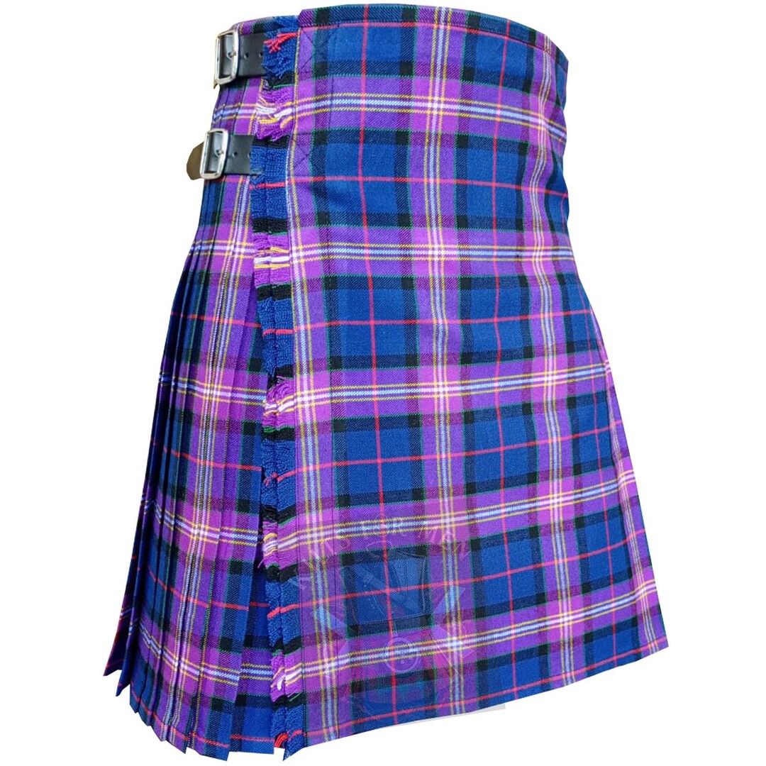 Freemasons Universal Tartan Kilt for Men Scottish Handmade Traditional ...