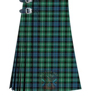 Graham of Menteith Ancient Tartan Kilt For Men Brand New Stitched Scottish Traditional Tartan Kilt For Sale Adjustment Waist.16-OZ Tartan