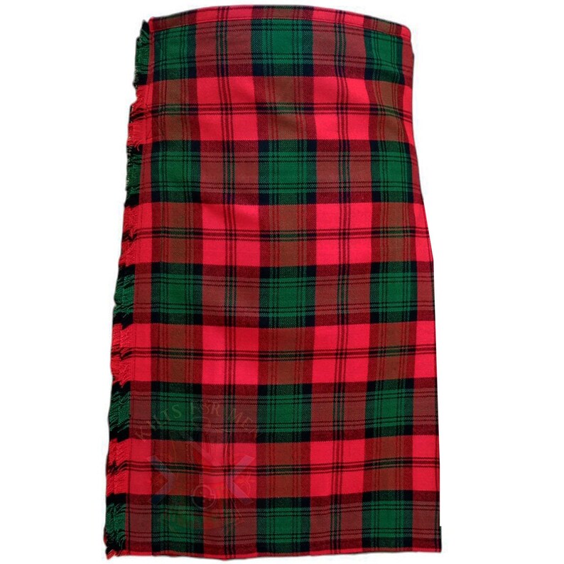 Clan Kerr Heavy Weight Brand New Stitched Kilt For Men Scottish Handmade Traditional Kilt-16-oz-Acrylic wool Tartan Kerr Kilt For Sale