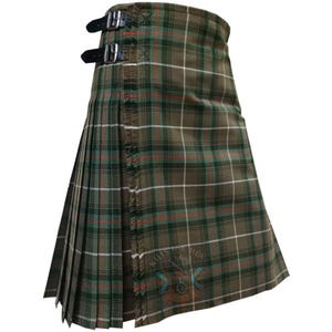MacDonald of The Isles Hunting Tartan Kilt: Traditional Scottish 8-Yard Kilt