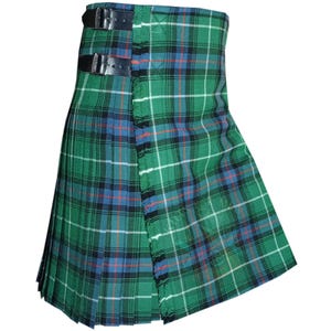 Handmade Clan MacDonald Tartan Kilt: 8-Yard Scottish Kilt