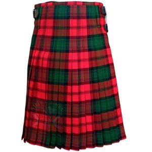 Clan Kerr Heavy Weight Brand New Stitched Kilt For Men Scottish Handmade Traditional Kilt-16-oz-Acrylic wool Tartan Kerr Kilt For Sale