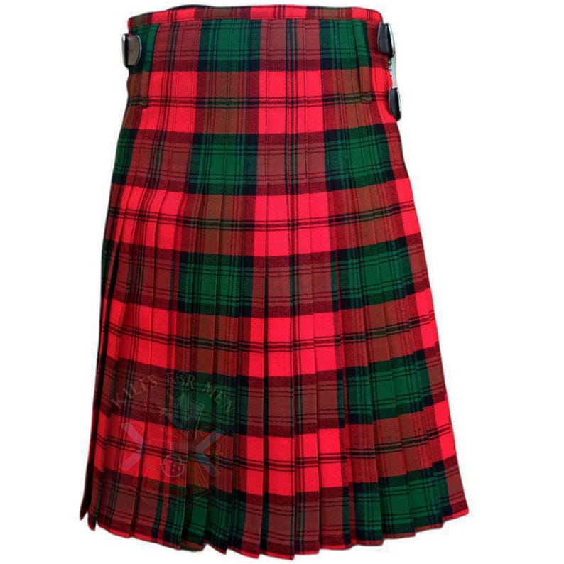 Clan Kerr Heavy Weight Brand New Stitched Kilt For Men Scottish Handmade Traditional Kilt-16-oz-Acrylic wool Tartan Kerr Kilt For Sale