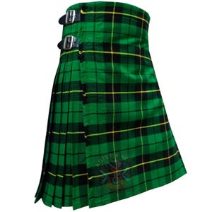 Handgemachter Wallace Tartan Kilt: Traditionelles Schottisches Kilt 8-Yard