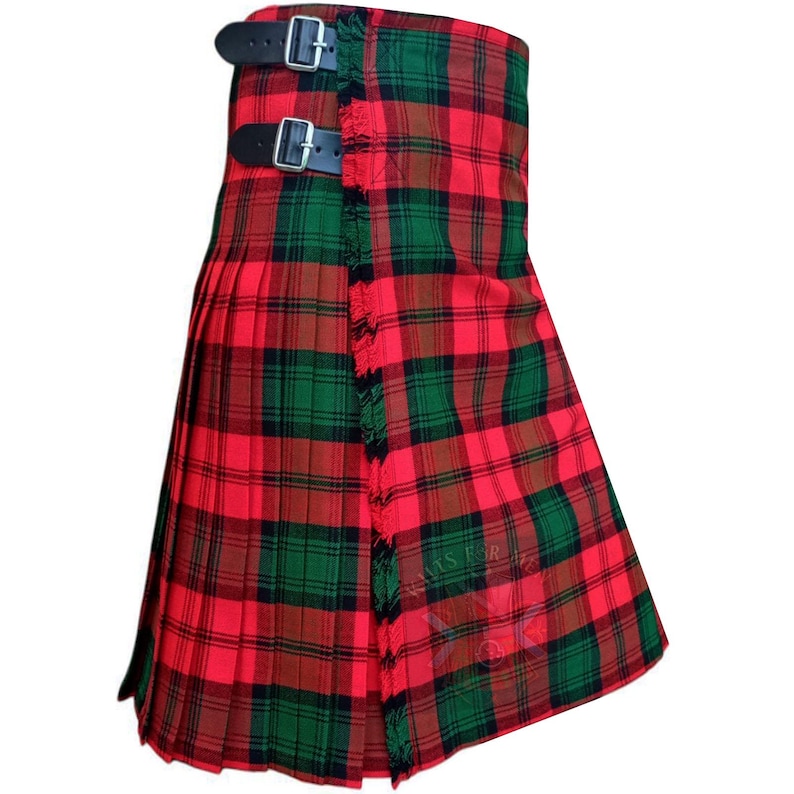 Clan Kerr Heavy Weight Brand New Heavy Weight Kilt For Men Scottish Highlander Traditional Kilt-16-oz-Tartan Kerr Kilt For Sale Custom Made