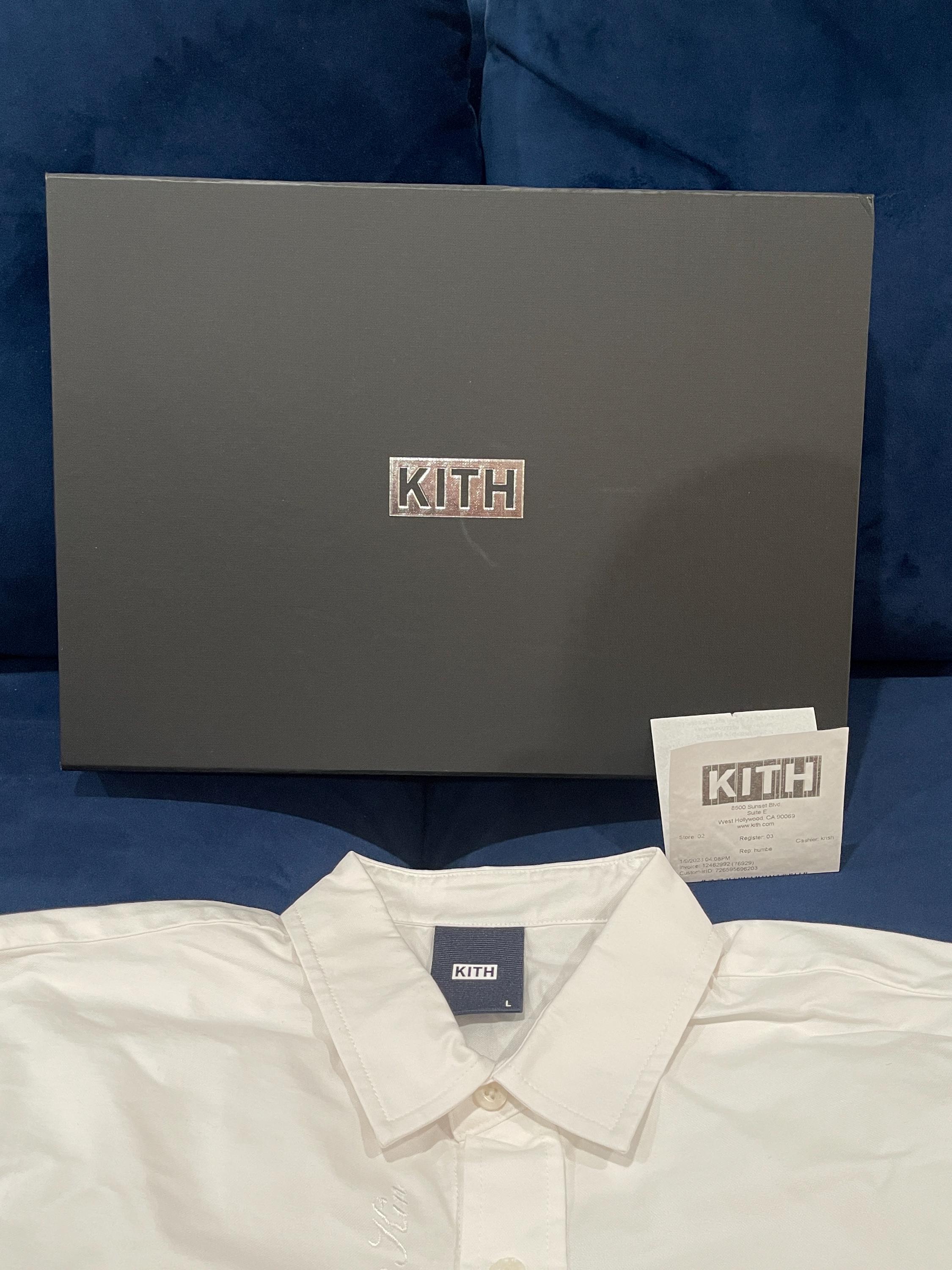 KITH OXFORD LUDLOW White Button Down - Brand New - Size