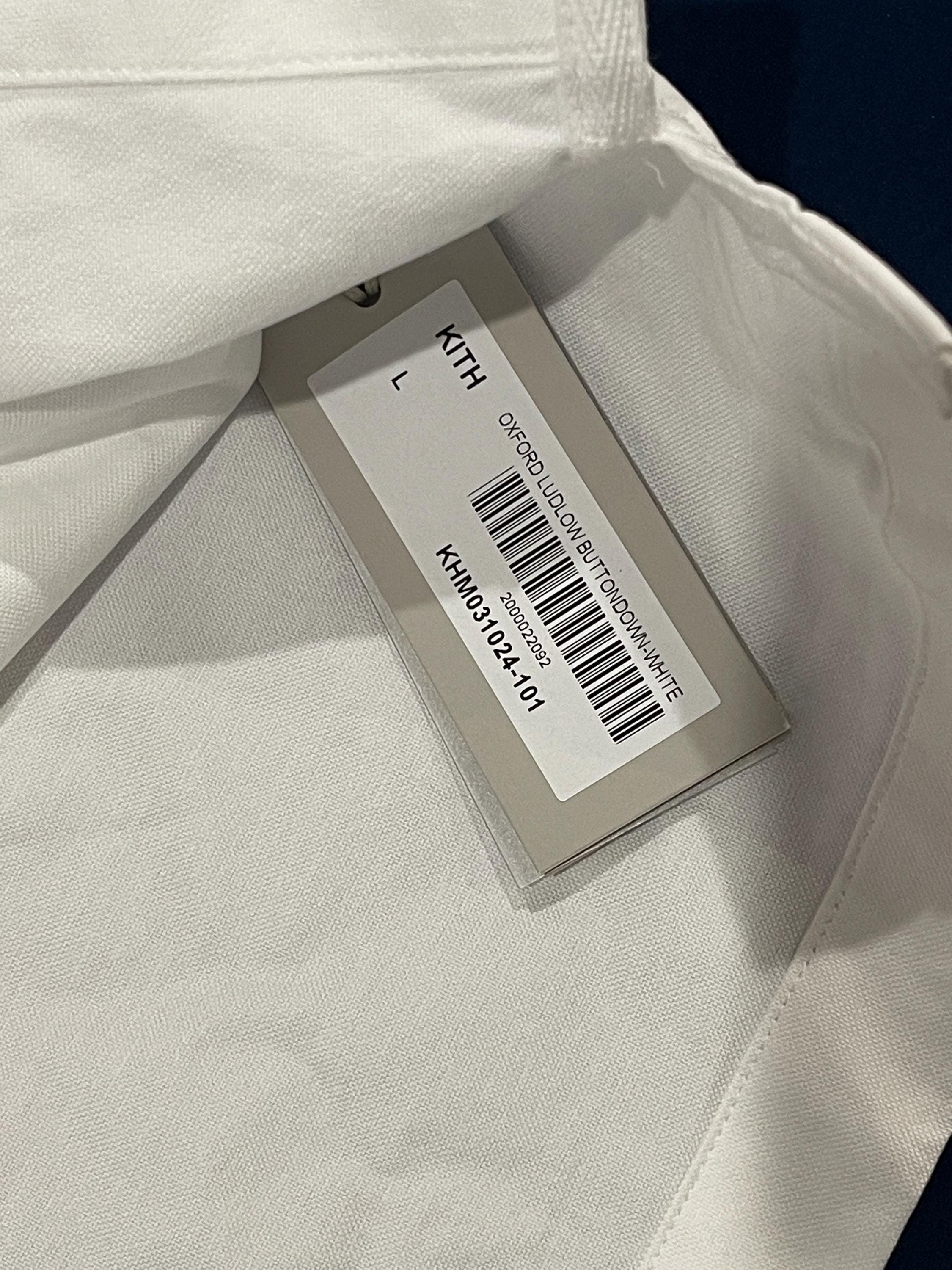 KITH OXFORD LUDLOW White Button Down - Brand New - Size