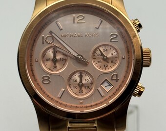 Michael Kors MK5503 Bradshaw Chronograph Rose Gold Pink Unisex