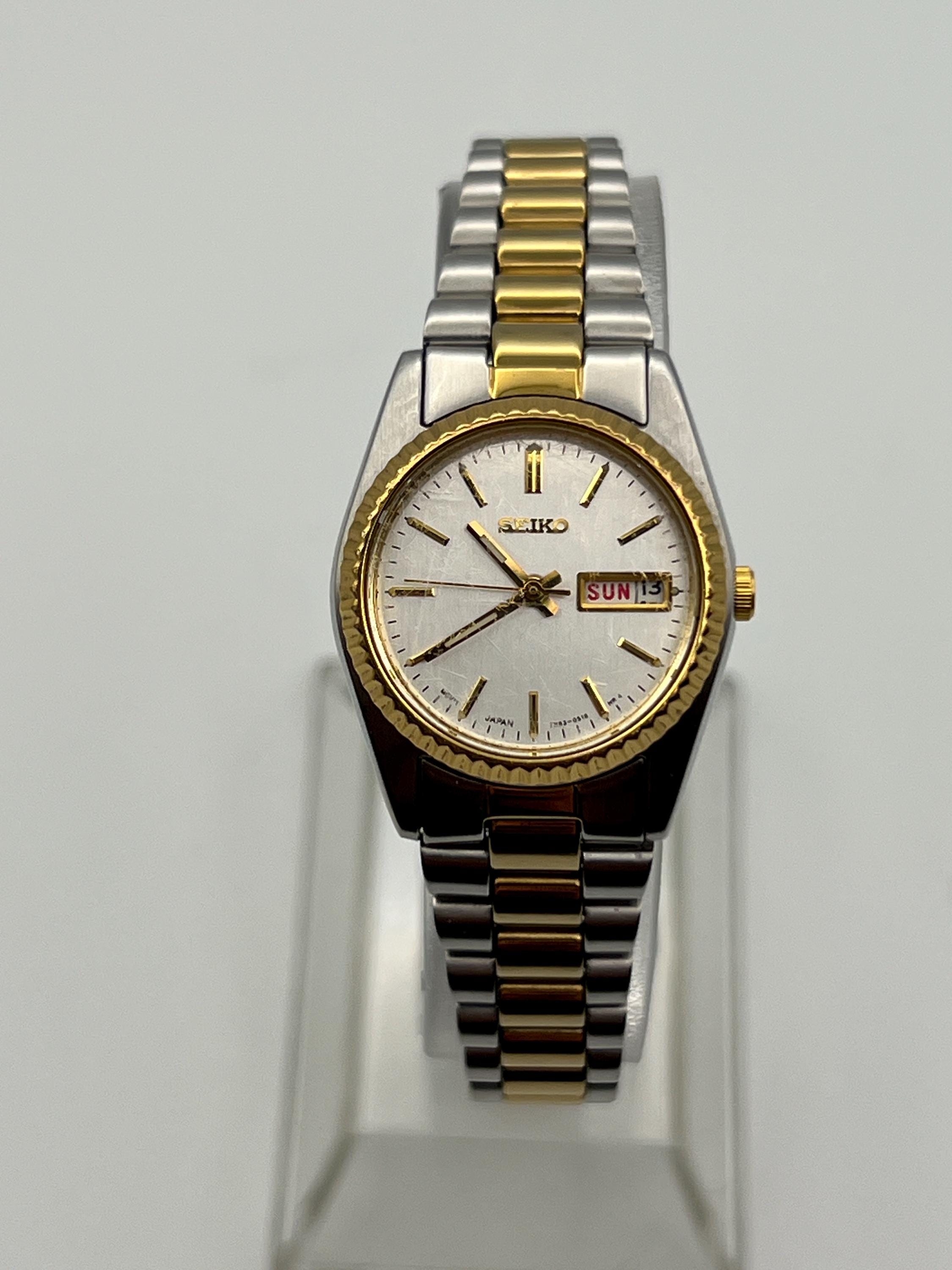 Vintage Gold Seiko Womens - Etsy