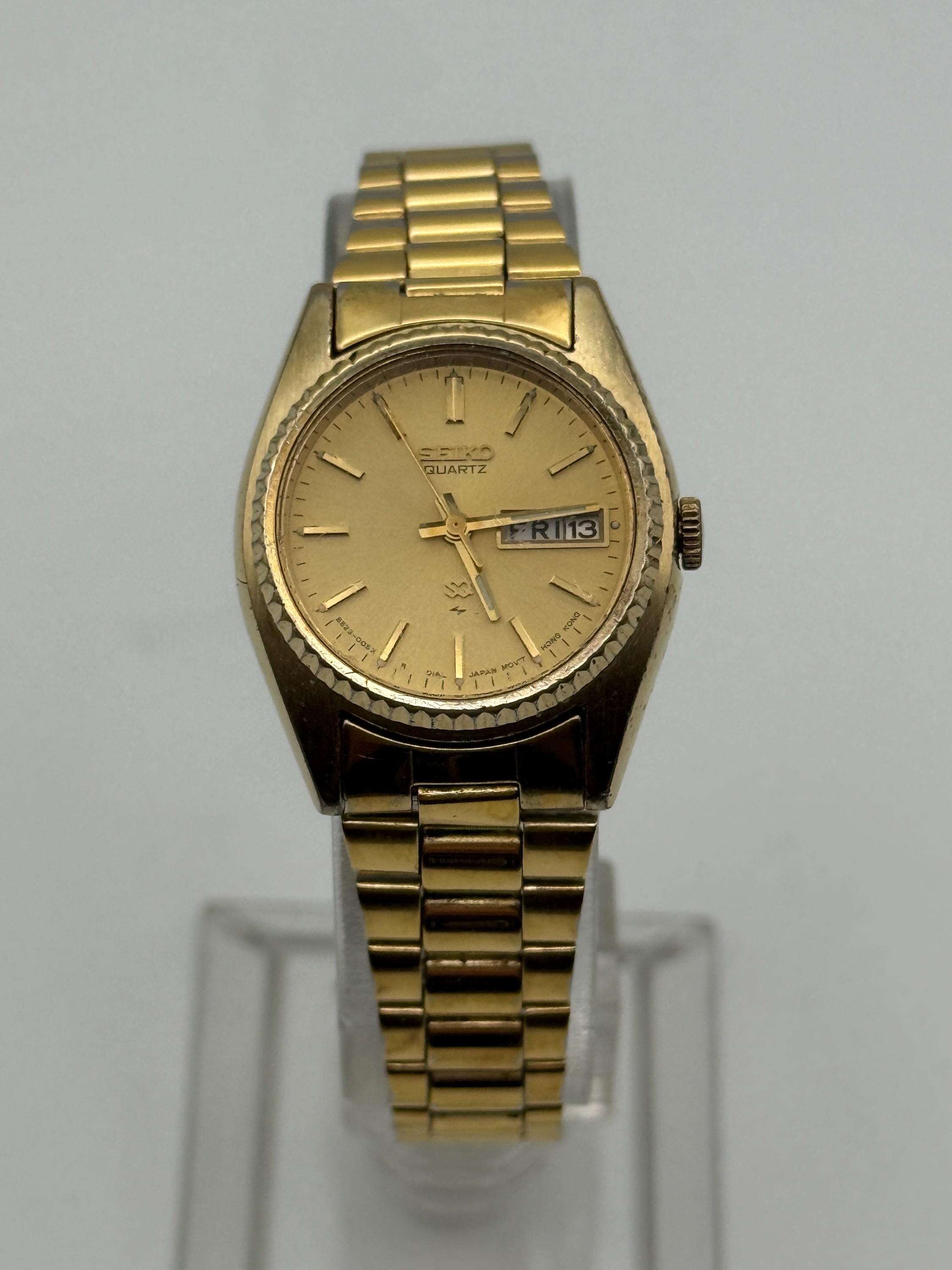 grand seiko dress watch gold Grand Seiko First carved dial 1961 split 12 