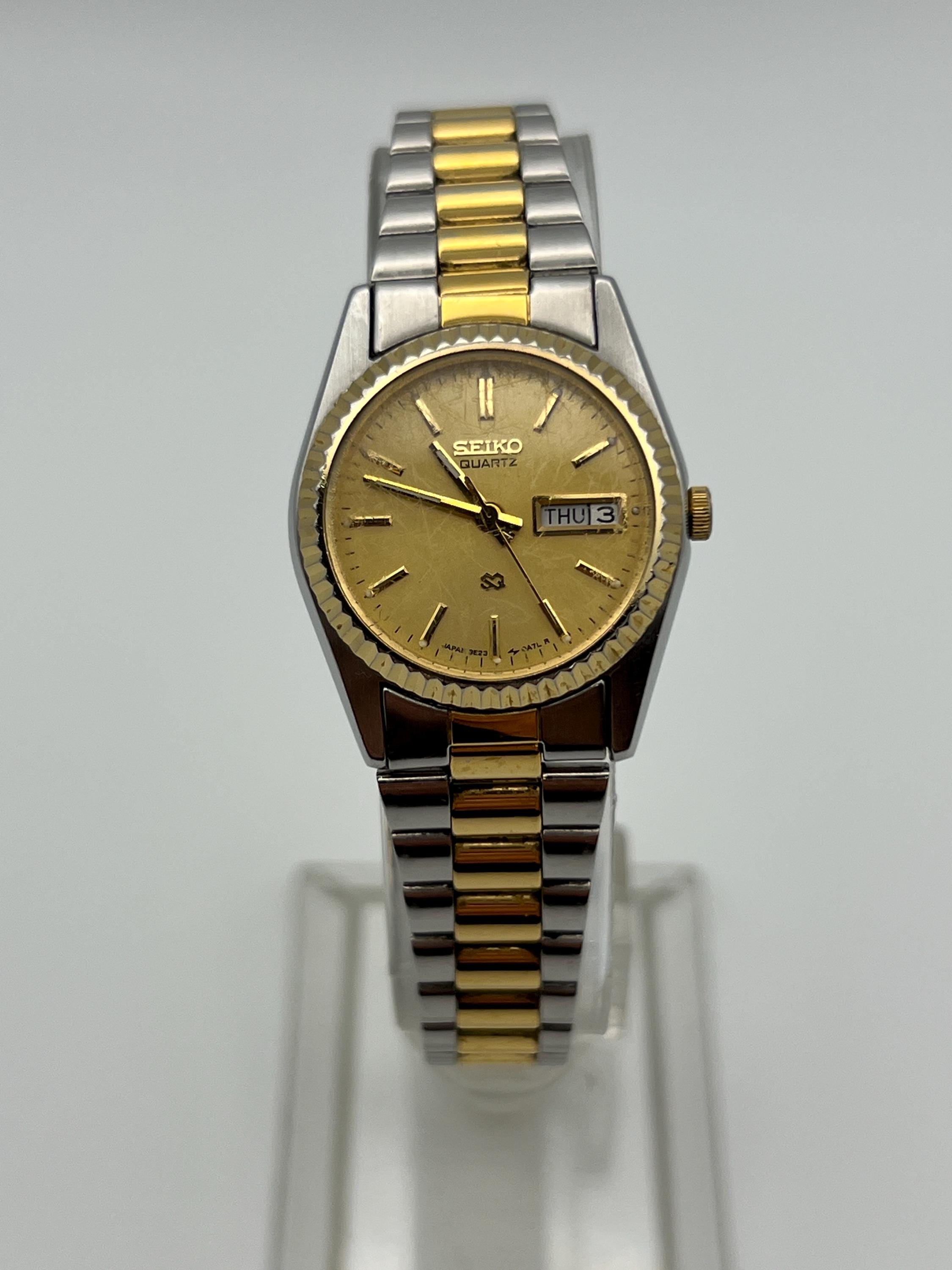 Womens Silver Seiko - Etsy Womens Silver Seiko - Etsy