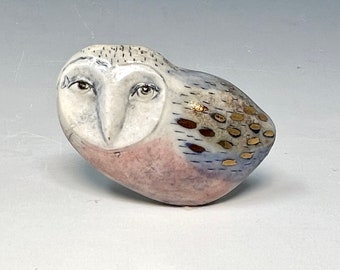 Owl brooch by Margaret Wozniak